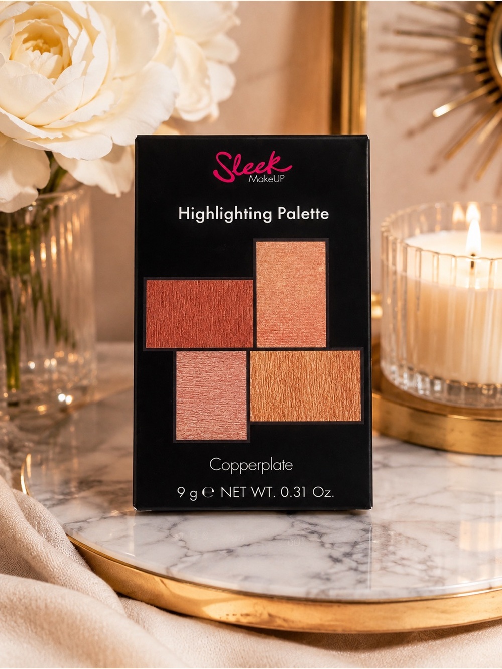 ✨ Sleek MakeUP Highlighting Palette – Copperplate ✨